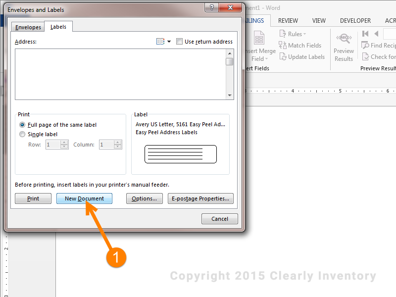 How To Print Barcodes With Excel And Word Clearly Inventory
