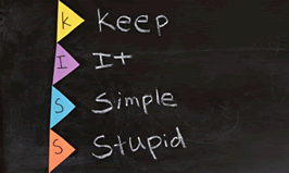 A black board with the words A blackboard with the words